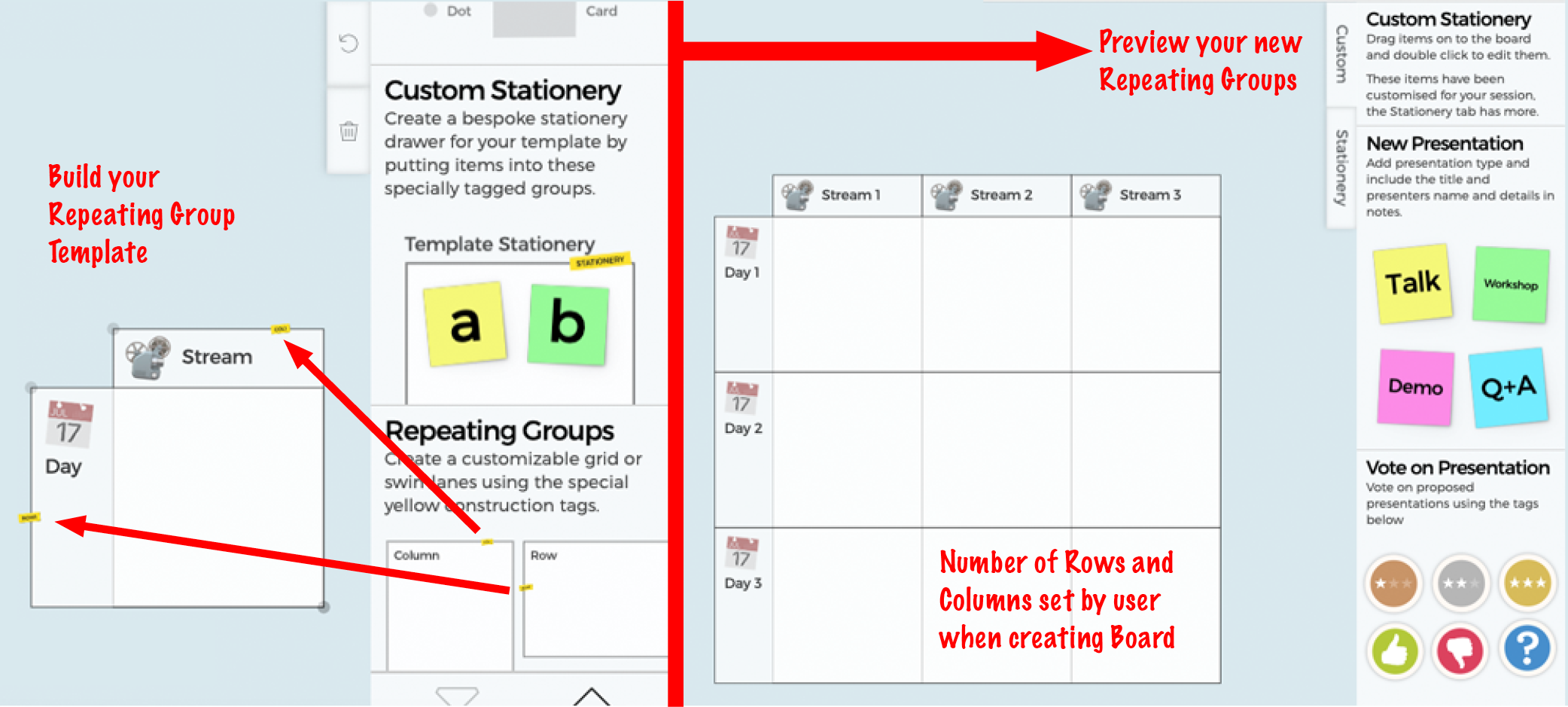 Business Model Canvas Template — Ideaflip — Online Sticky Notes